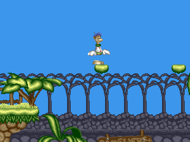 Willie's Adventures [Falcon030] atari screenshot